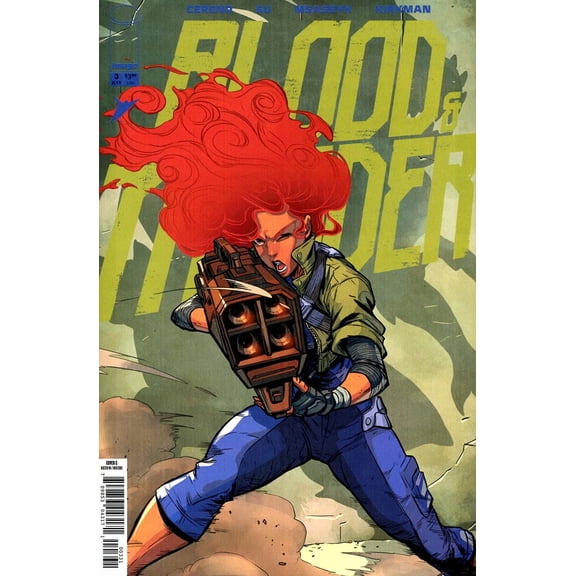 Blood And Thunder #3C VF ; Image Comic Book