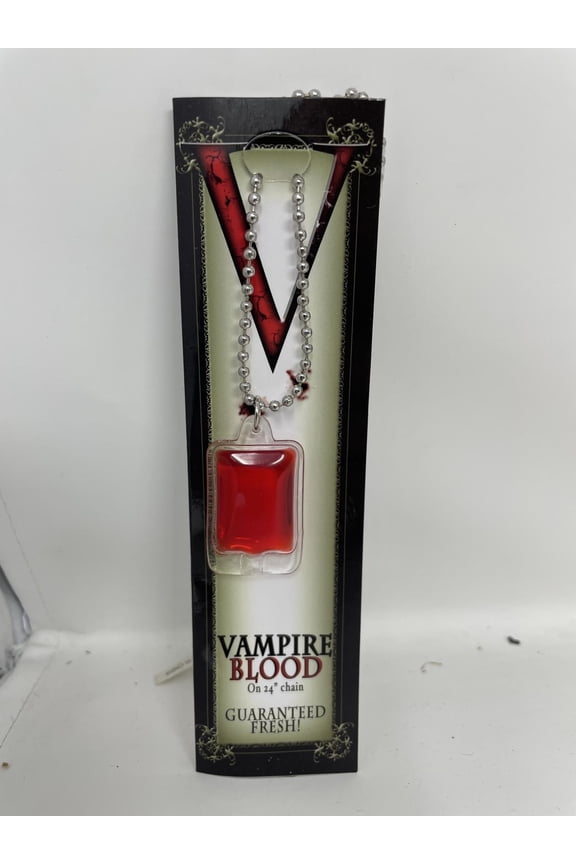 Blood Bag Necklace