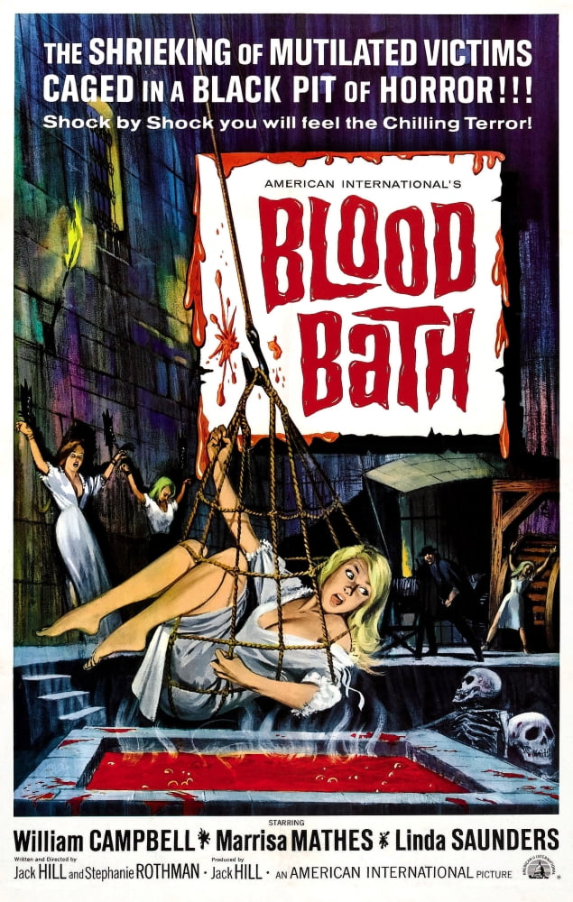 Blood Bath Canvas Art - (11 x 17)