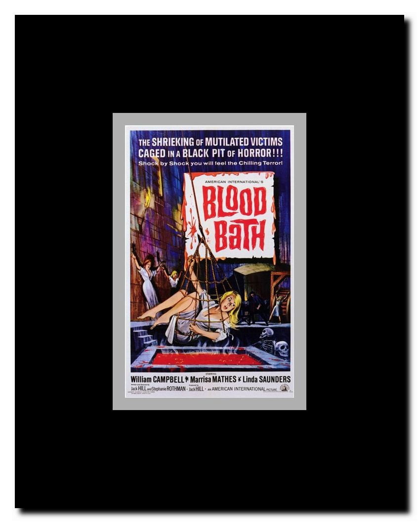 Blood Bath Framed Movie Poster