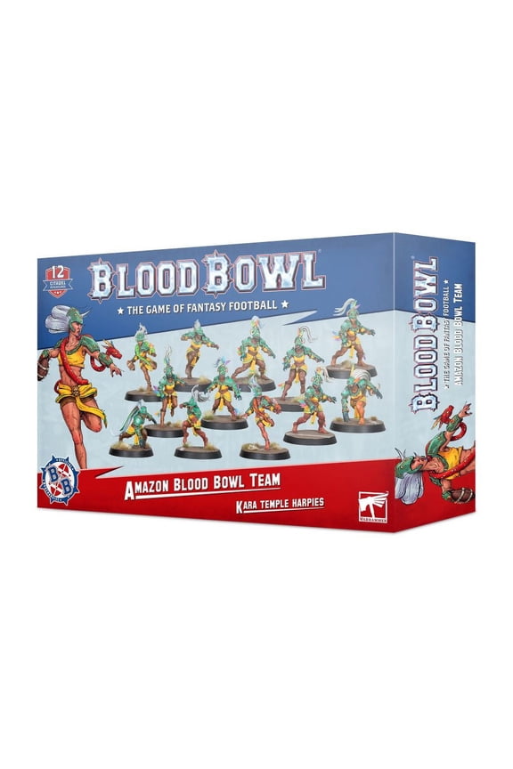 Blood Bowl Amazon Team - Kara Temple Harpies