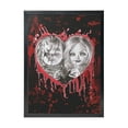 Blood Bride Of Chucky Black Frame Decorative Painting Canvas Decor Wall