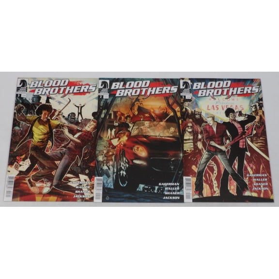 Blood Brothers #1-3 VF/NM complete series Vampires in Vegas ; Dark Horse