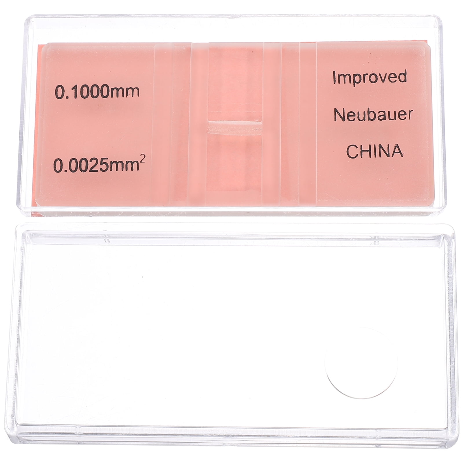 Blood Cell Counting Board Tool Yeast Glass Slide Microscope for Tools