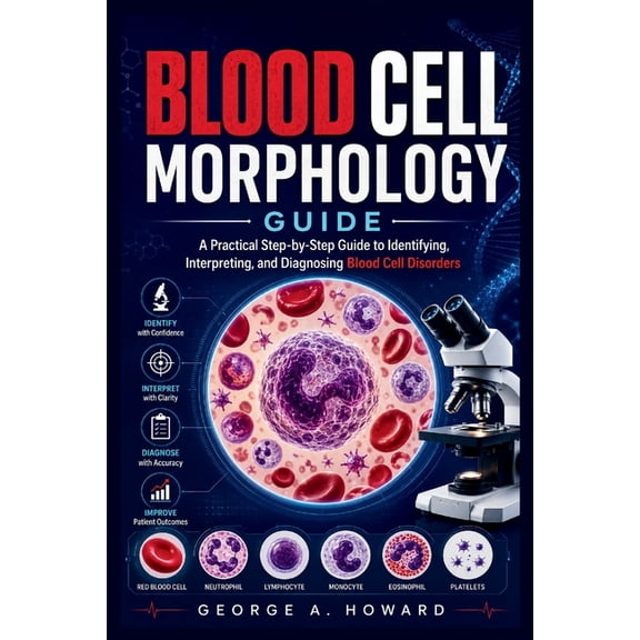 Blood Cell Morphology Guide: A Practical Step-by-Step Guide to Identifying, Interpreting, and Diagnosing Blood Cell Diso, (Paperback)