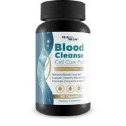 Blood Cleanse Cell Care Pro - Improved Formula - Our Best Blood Cleanse Detox - Cleanse Blood & Detox Body Cleanse - Full Body Cleanse - Sugar Detox Cleanse Pancreas Sweet Blood Cleanse Supplements