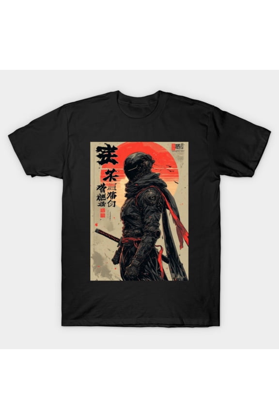 Blood Code Shogun Units Ancient Japanese Tactical Strategy Game Unisex T-Shirt, up to size 3XL.