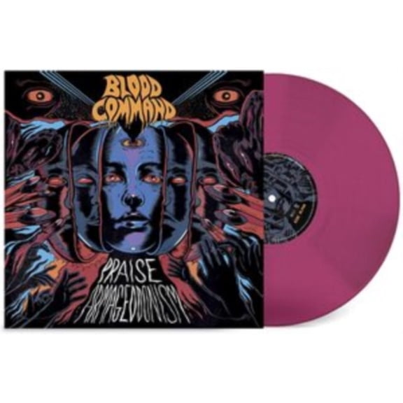 Blood Command - Praise Armageddonism (Transparent Magenta LP Vinyl)