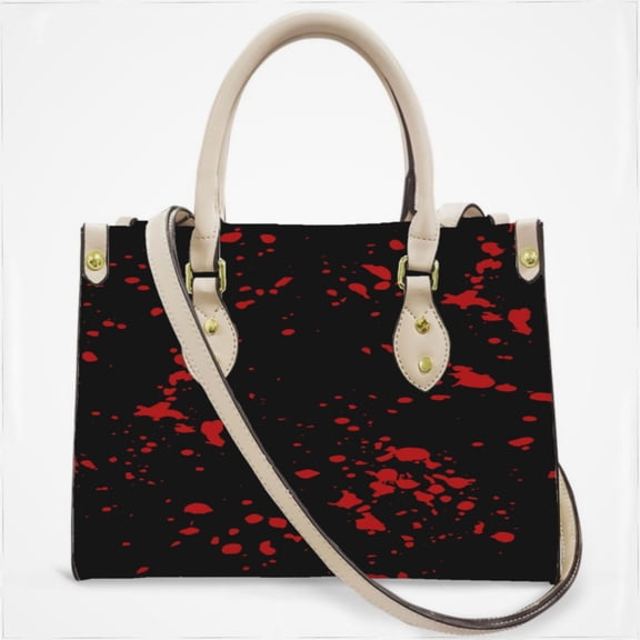 Blood Cross Body Bags For Women Small Leather Female Handbags Fashion Top-Handle Totes