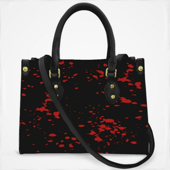 Blood Cross Body Bags For Women Small Leather Female Handbags Fashion Top-Handle Totes