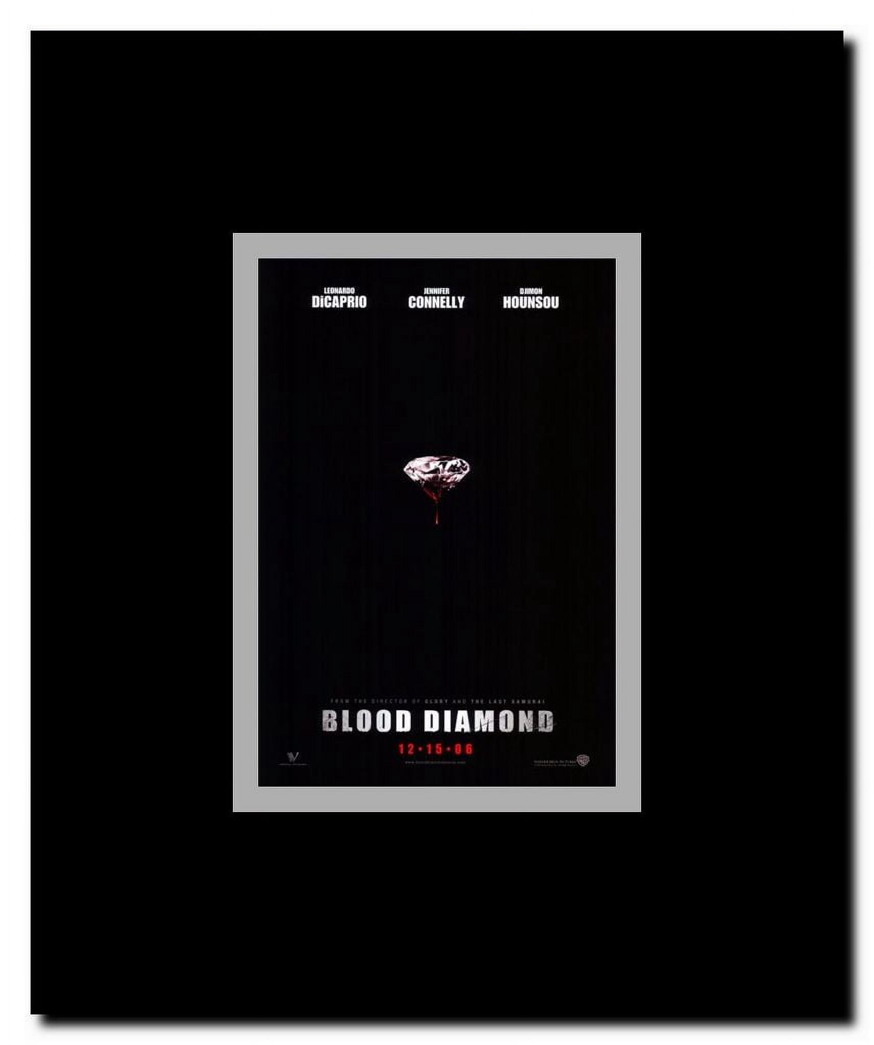 Blood Diamond Framed Movie Poster