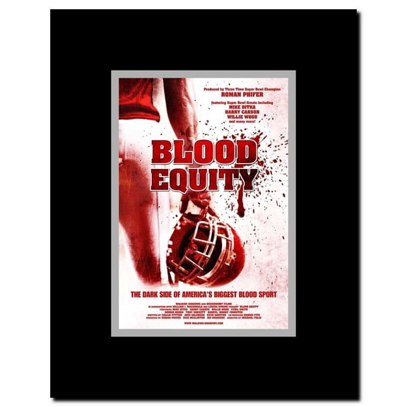 Blood Equity Framed Movie Poster