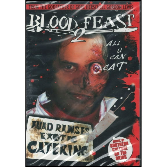 DVD Overseas Electronics Movies Feature Film Blood Feast 2: All You Can Eat, DVD