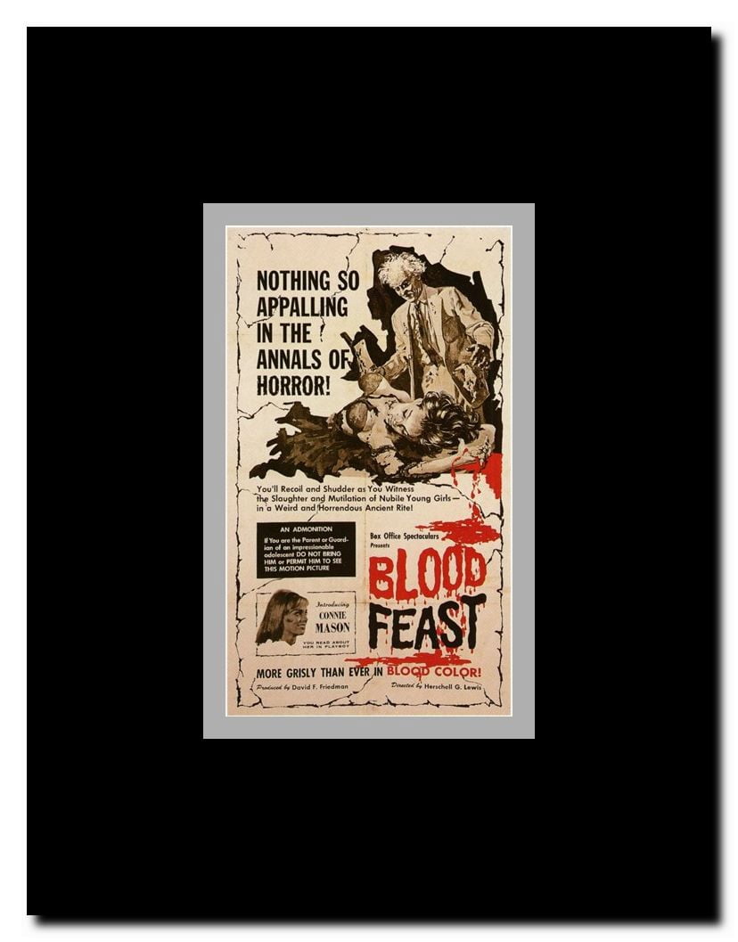 Blood Feast Framed Movie Poster