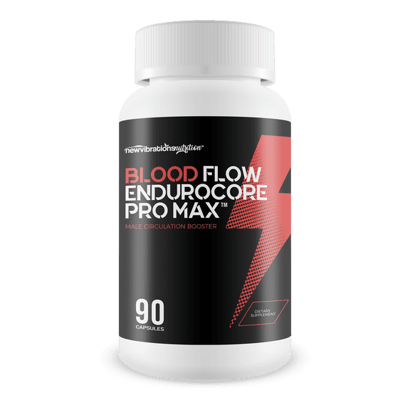 Blood Flow Endurocore Pro Max - Our Best Blood Flow & Stamina Booster - Our Best Circulation Nitric Oxide Booster For Men - Lower Body Circulation & Vein Support Vitamins