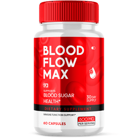Blood Flow Max Advanced Max Strength Vessel Supplement 60 Capsules