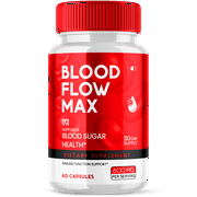 Blood Flow Max Advanced Max Strength Vessel Supplement 60 Capsules
