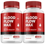 Blood Flow Max Capsule, BloodFlowMax Advanced Blood Support Formula, 2 Pack, 120 Capsules