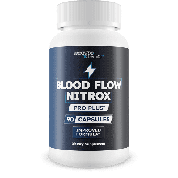 Blood Flow Nitrox Pro Plus - Improved Formula - Our Best Blood Circulation Supplements For Men - Vasodialators - Increase Blood Flow Care Blood Circulation Supplement Blood Flow Supplement For Men