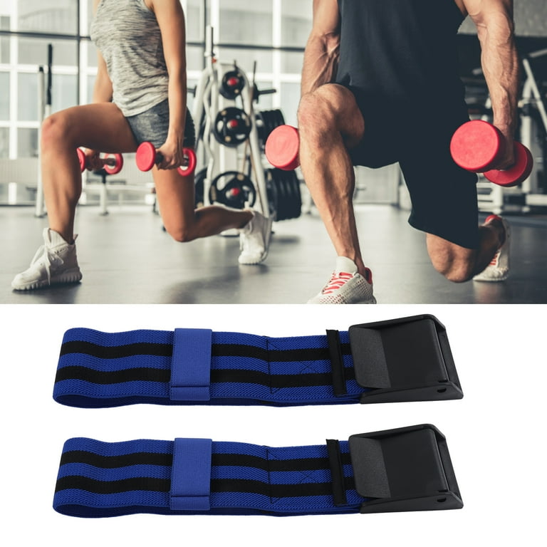 Blood Flow Restriction Bands for Arms Legs Glutes Occlusion Training Gain Muscle Without Heavy Weight Lifting Qu Walmart