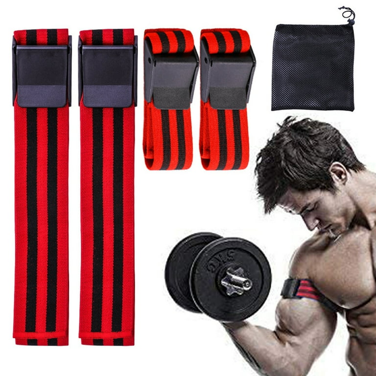 Bfr Bands Occlusion Workout Blood Flow Restriction Bands For Legs