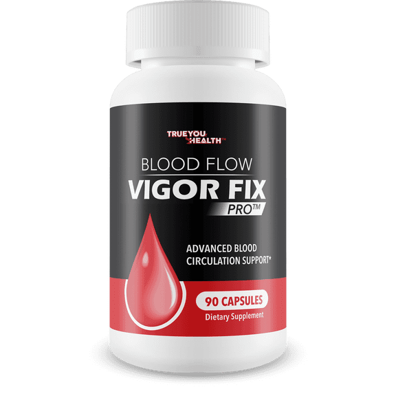 Blood Flow Vigor Fix Pro - Our Best Blood Flow Supplement for Men - Poor Circulation Supplements - Blood Circulation Supplements for Men to Increase Blood Flow - Healthy Blood Flow - Men Blood Flow