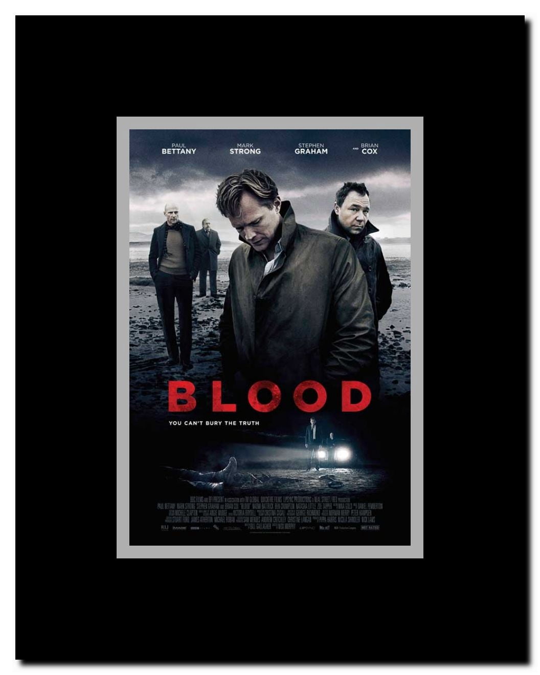 Blood Framed Movie Poster