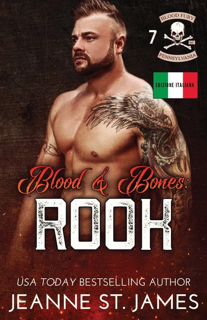 Blood Fury MC (Edizione Italiana) Blood & Bones - Rook: Edizione Italiana, Book 7, (Paperback)