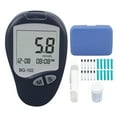 Blood Glucose Monitor Kit Portable Accurate Diabetes Testing Meter with ...