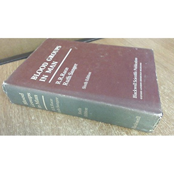 Pre-Owned Blood Groups in Man Hardcover
