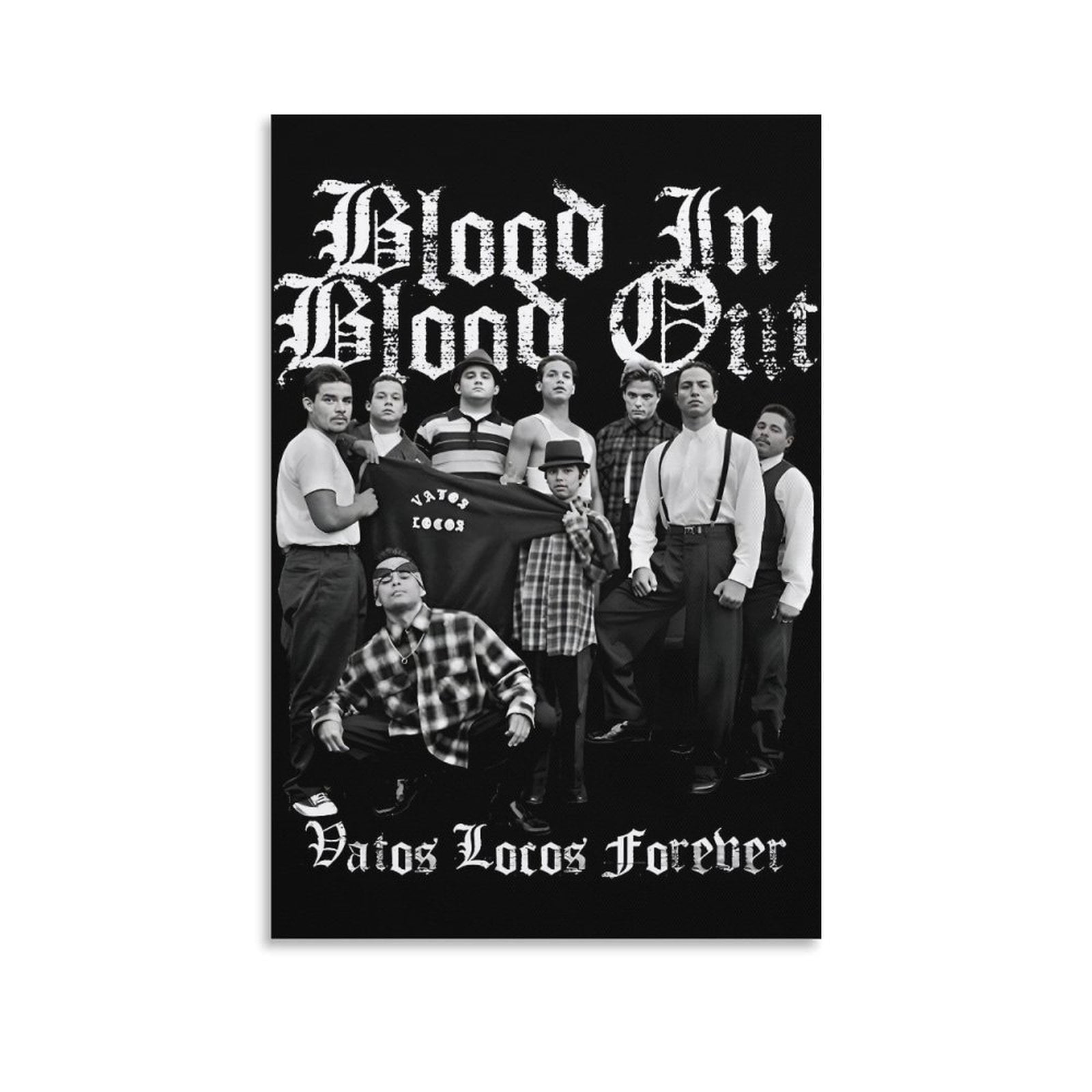 Blood In Blood Out Classic Movie Poster (3) Art Poster Canvas Painting Decor Wall Print Photo ...