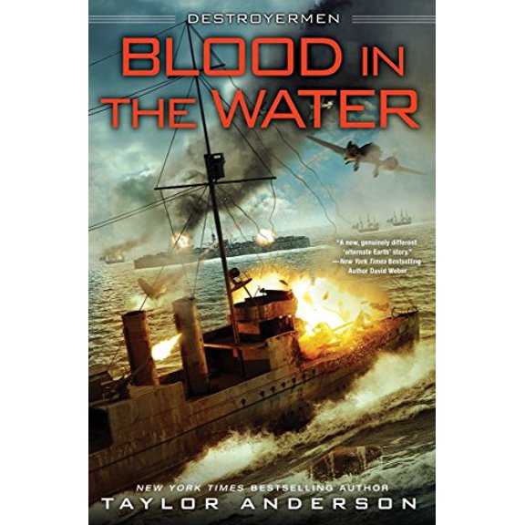 Pre-Owned Blood In the Water (Destroyermen) (Hardcover) 045147063X 9780451470638