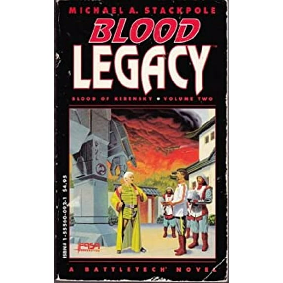 Pre-Owned Blood Legacy: Blood of Kerensky #2 (Battletech) (Paperback) 1555600921 9781555600921