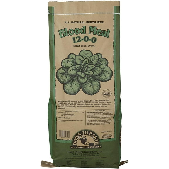 Blood Meal Fertilizer Mix 12-0-0, 20 lb