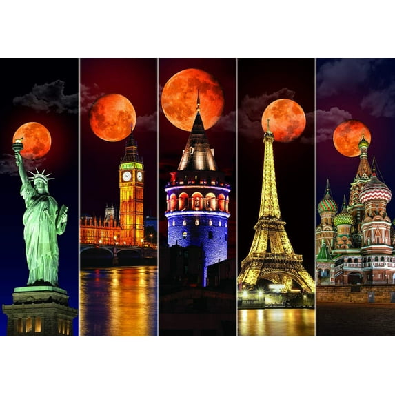 Blood Moon, 1500 Piece Puzzle, by Art Puzzles.