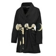 thumbnail image 1 of Blood Moon Lunar Phase Women Bathrobe One Size Univeral Fits, Moon Light Fashion Lightweight Plush Fleece Long Robe For Women, 1 of 3