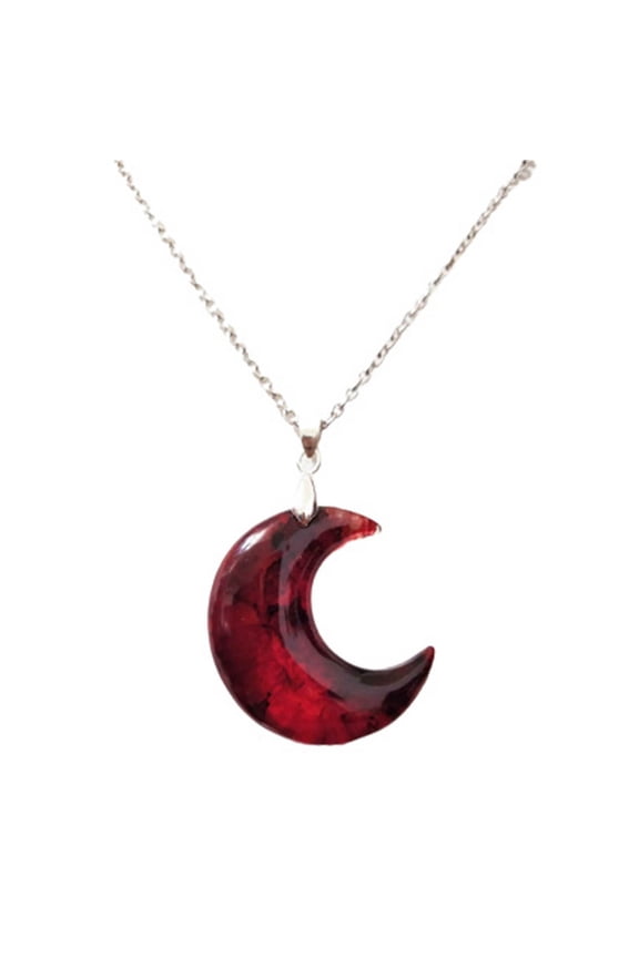 Blood Pendant Necklace Simple Clavicle Chain Sweater Chain Jewelry Temperament Thin Chain Necklace