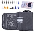 thumbnail image 1 of Blood Pressure Cuff with 16 Connectors, Universal Compatible with Most Electronic Sphygmomanometers, Comfortable to Wear(8.7-12.6in), 1 of 6