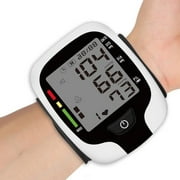 Blood Pressure Monitor,2 x 90 Readings Digital Rechargeable Blood Pressure Machine with Voice Function,USB Charging, Adjustable Wrist Cuff, Ideal for Home and Hospital