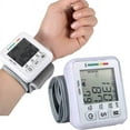 Blood Pressure Monitor For Upper Arm Pulse Rate Monitoring, Lcd