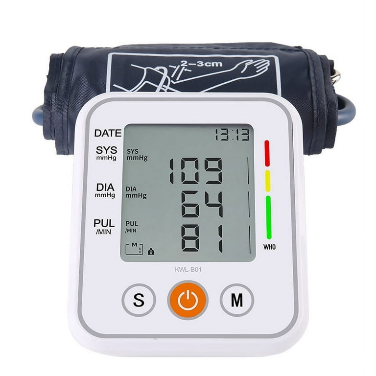 Blood Pressure Monitor, Blood Pressure Machine Extra Large Cuff Upper Arm, BP  Cuff Automatic Upper Arm with 22-42 cm Wide-Range Large Cuff 60 Groups  Reading Memory for Home Use 