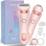 Epilator for Women, Laverner Smooth Glide Epilator for Women, Hair Removal for Face Legs Bikini Arms