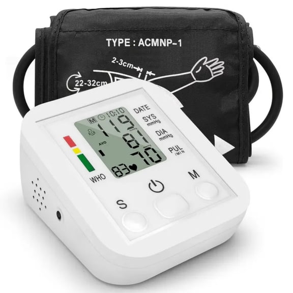 Blood Pressure Monitor with Extra Large Cuffs,Automatic Accurate Measurement High Blood Pressure Monitor for Doul User