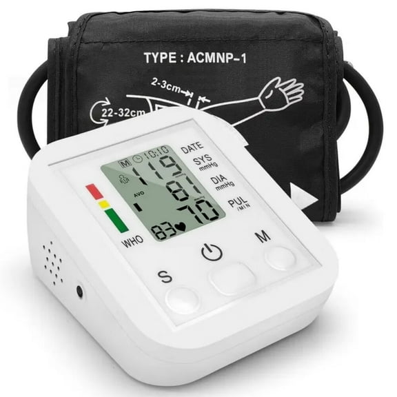 Blood Pressure Monitor with Extra Large Cuffs, Automatic Measurement for Dual User