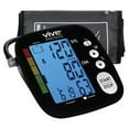 thumbnail image 1 of Vive Precision Blood Pressure Monitor – Automatic Upper Arm BP Machine with App for iOS & Android, Large LCD Display, Accurate Heart Rate Sensor, Portable for Home Use, Black, 1 of 10