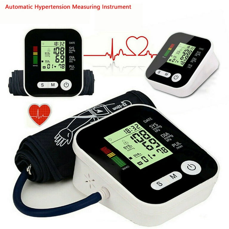 RENPHO Upper Arm Blood Pressure Monitor, Automatic Digital BP Machine Blood Pressure Cuffs with Speaker, Extra Large Cuff, LCD Display, 2 Users, 240