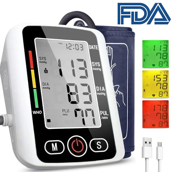 Blood Pressure Monitors for Home,Tensiometro Digital Automatic High Blood Pressure Monitor