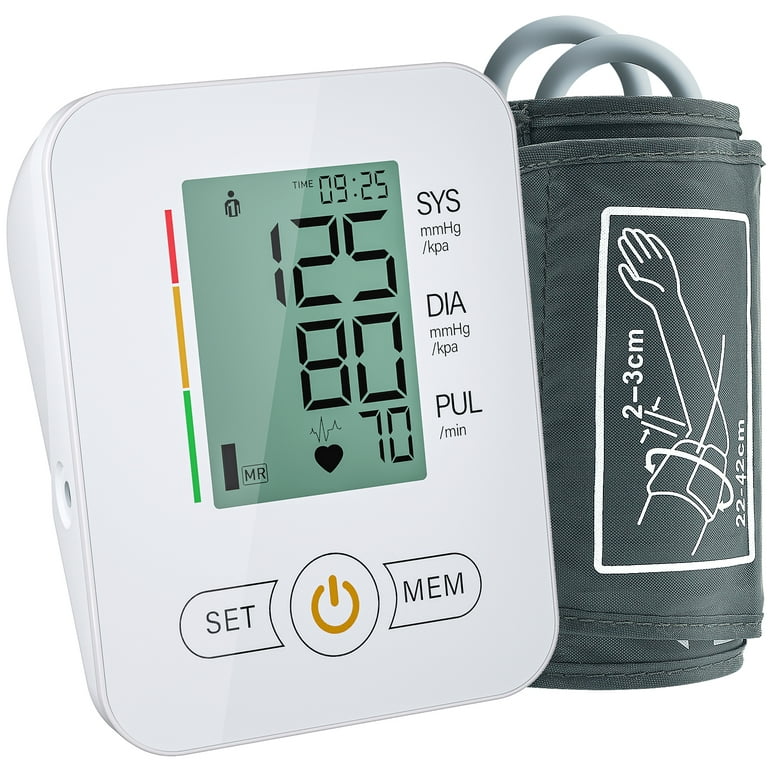 Automatic Arm Blood Pressure Monitors-maguja Automatic Digital Upper Arm Blood Pressure Monitor Arm Machine, Wide Range of Bandwidth, Large Cuff, Lar