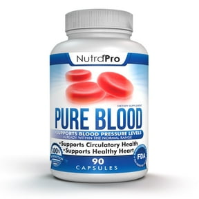 Blood Pressure Supplements Healthy Heart, Cholesterol Level, Blood Pressure Support by NutraPro