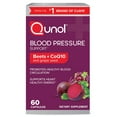 thumbnail image 1 of Qunol Blood Pressure Support Beet, CoQ10 and Grape Seed Extract Capsules, 60 Count, 1180mg, 1 of 10